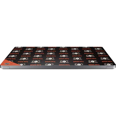 NHL Anaheim Ducks Pattern Universal Laptop 16.6in (13.4 x 9.7in) Skin
